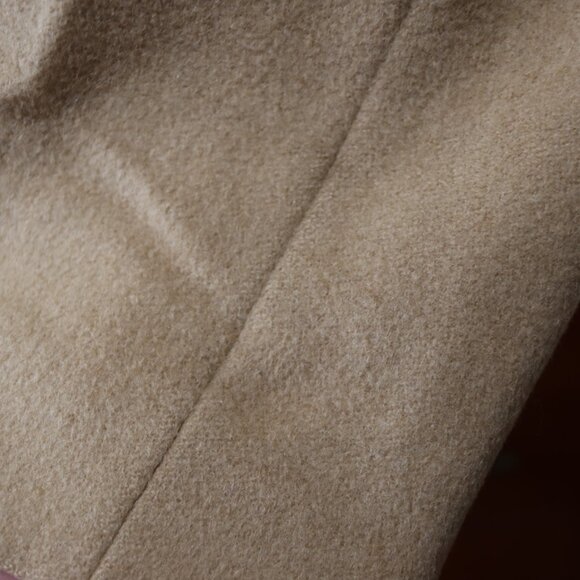 Larry Levine Design 100% Camel Hair Long Line Trench Coat 10 - Picture 7 of 16